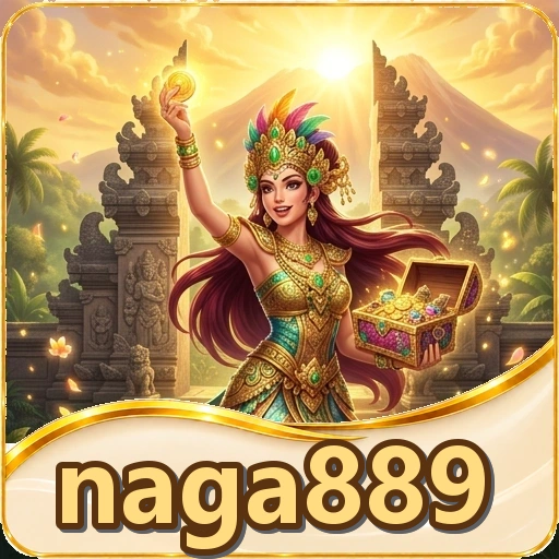 Tampilan portal login resmi naga889